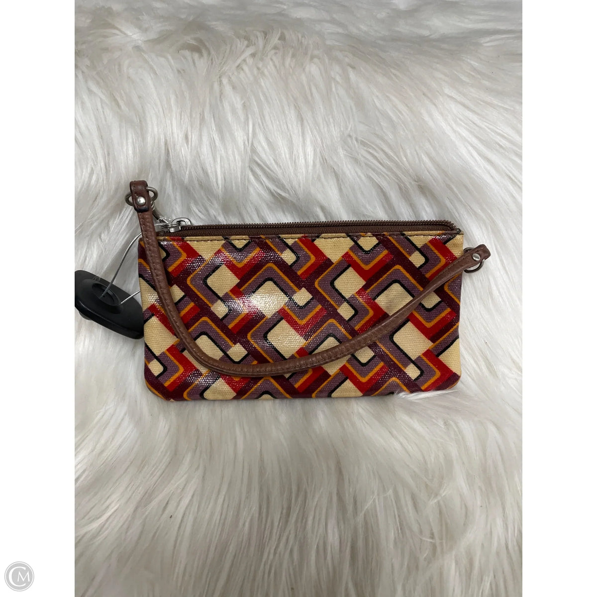 Wristlet Leather By Fossil, Size: Small