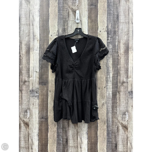 Top Short Sleeve By Torrid In Black, Size: 2x