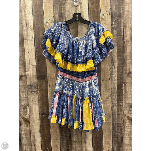 Dress Designer By Misa In Blue, Size: S