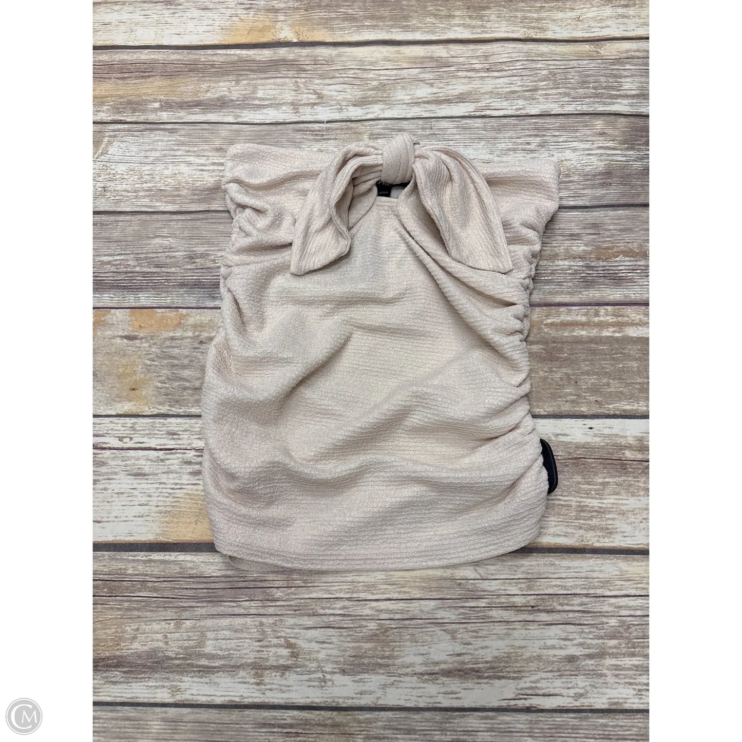 Top Sleeveless By Express In Cream, Size: S