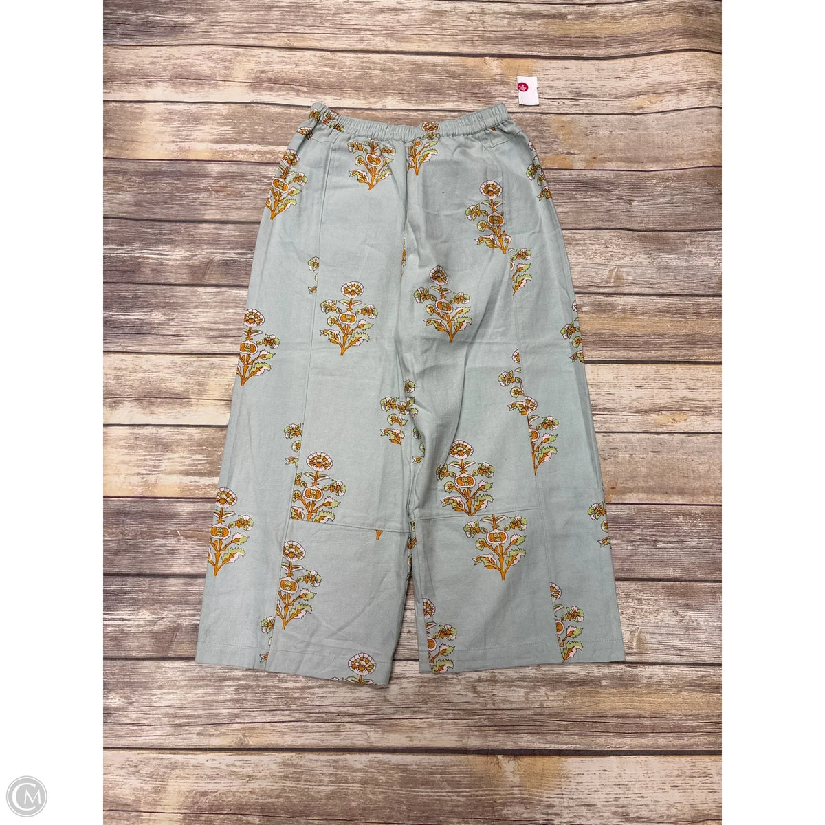 Pants Cropped By Cmc In Silver, Size: S