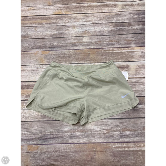 Athletic Shorts By Nike In Green, Size: L