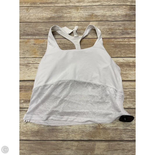Athletic Bra By Fabletics In White, Size: M