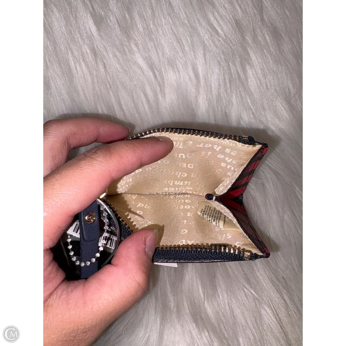 Coin Purse Designer By Kate Spade, Size: Small