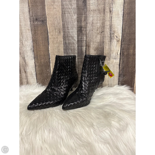 Boots Ankle Heels By Inc In Black, Size: 10