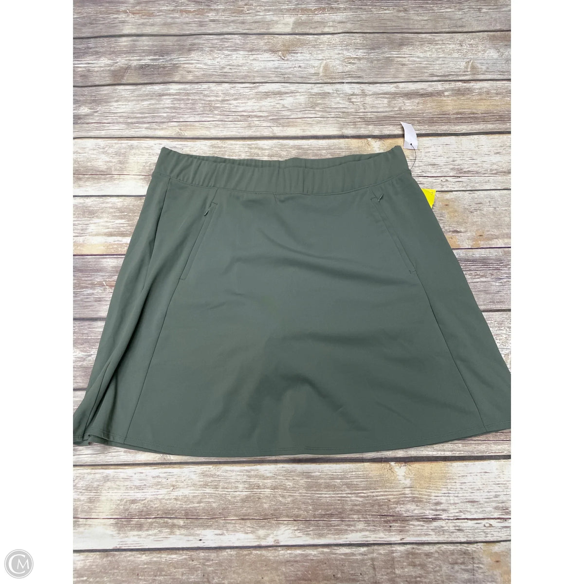 Athletic Skort By Talbots In Green, Size: L