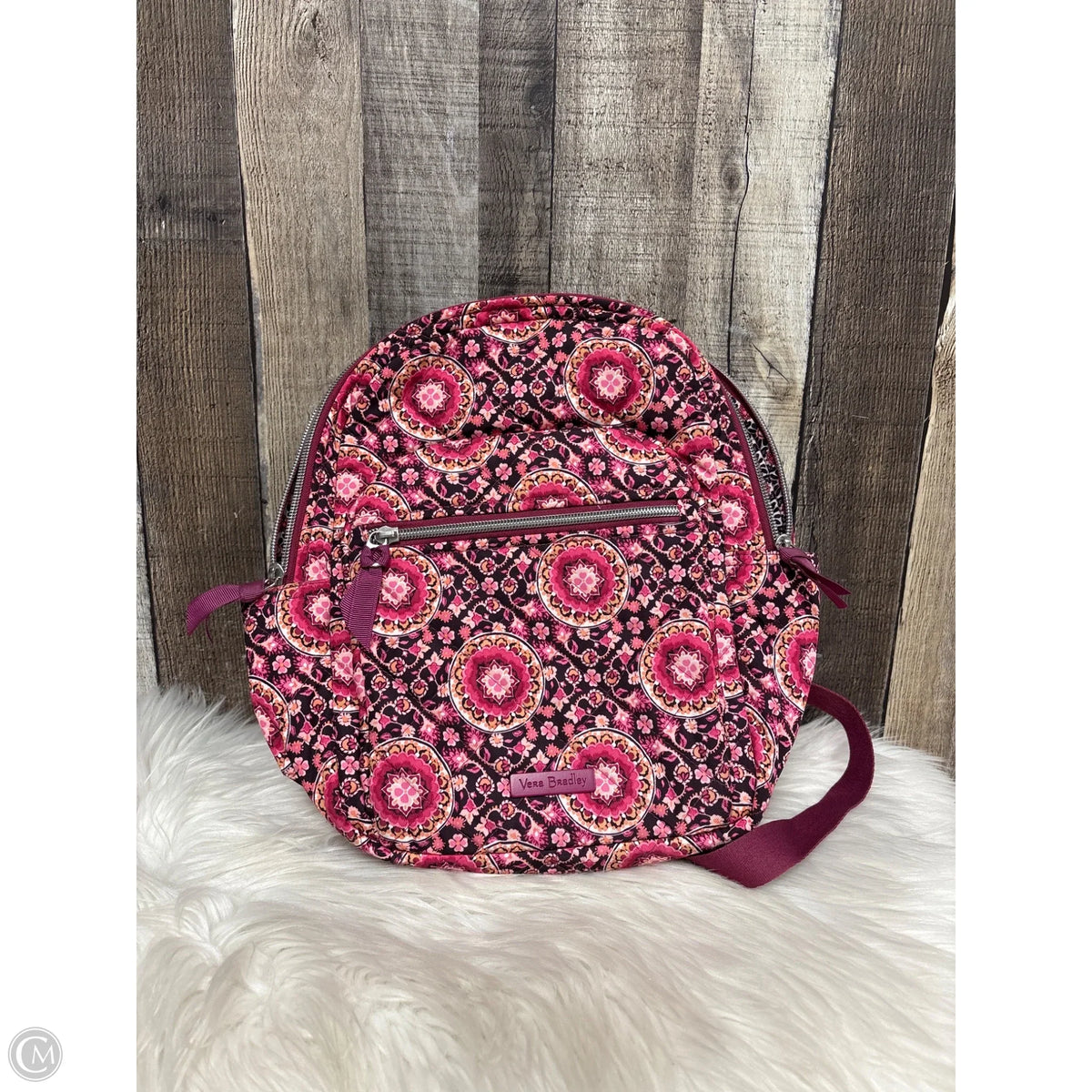 Backpack By Vera Bradley, Size: Medium