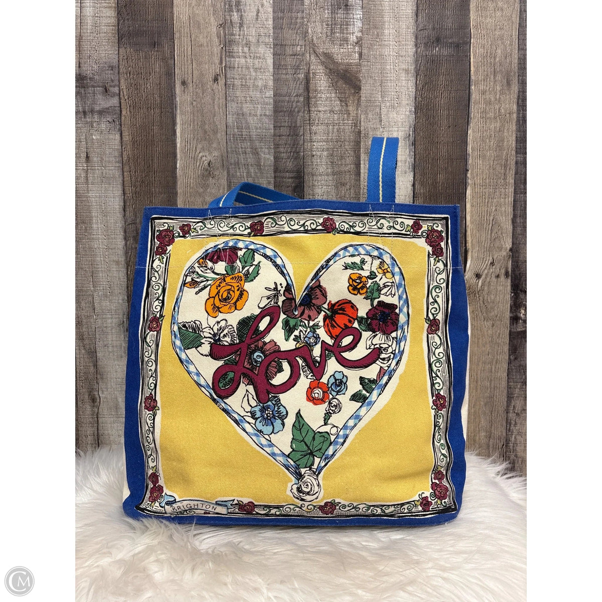 Tote Designer By Brighton, Size: Large