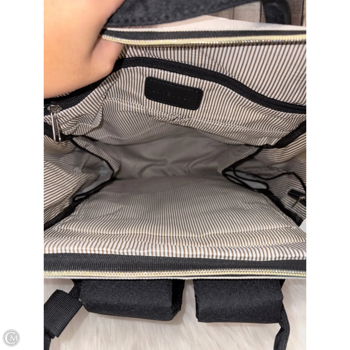 Backpack By Lovevook, Size: Large