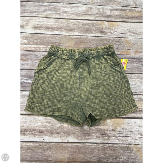 Shorts By Zenana In Green, Size: M