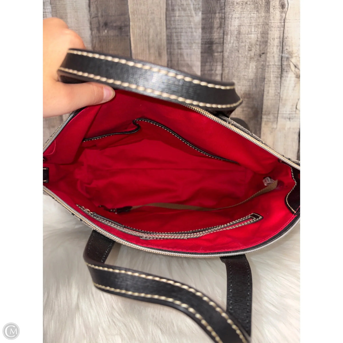 Handbag Designer By Dooney And Bourke, Size: Large