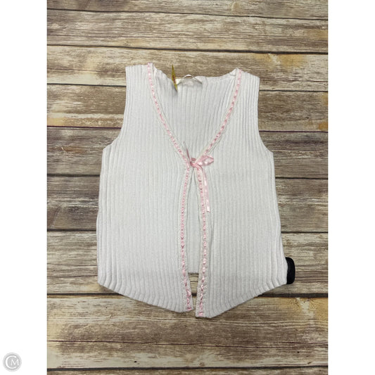Top Sleeveless By Altard State In Pink & White, Size: L