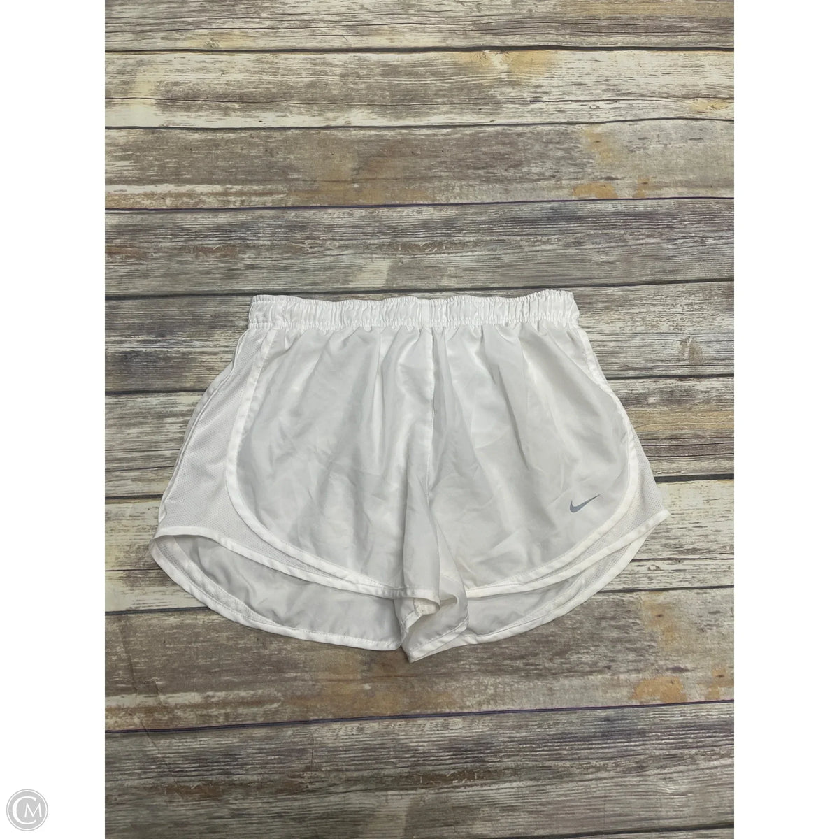 Athletic Shorts By Nike In White, Size: L