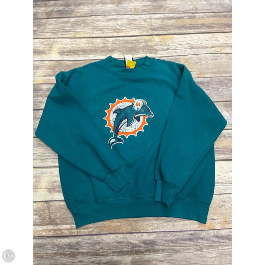 Sweatshirt Crewneck By Nfl In Green, Size: L