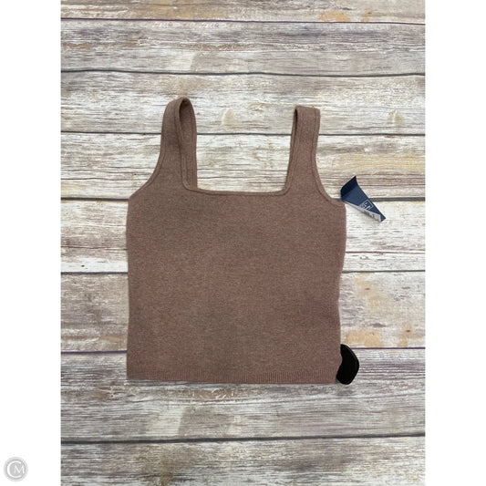 Top Sleeveless By Abercrombie And Fitch In Brown, Size: Xs