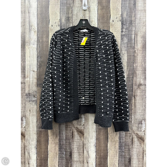Sweater Cardigan By 89th And Madison In Black & White, Size: L