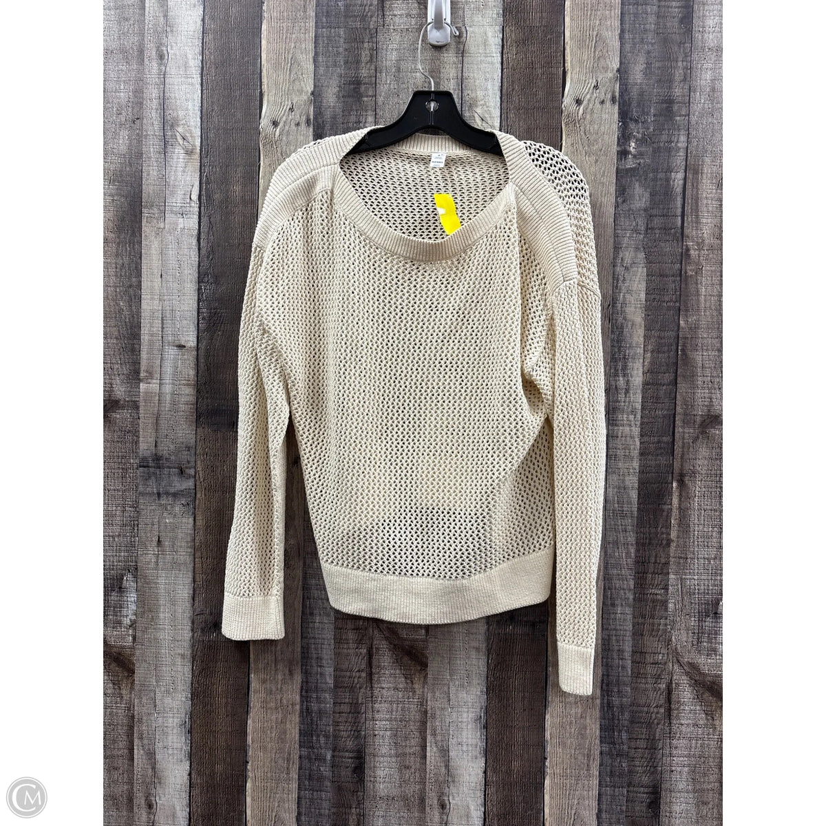 Sweater By Old Navy In Tan, Size: M