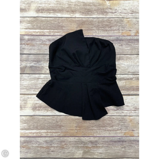 Top Sleeveless By Shein In Black, Size: L