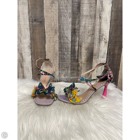 Shoes Heels Stiletto By Betsey Johnson In Multi-colored, Size: 7.5