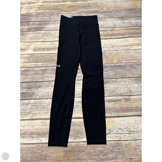 Athletic Leggings By Under Armour In Black, Size: S
