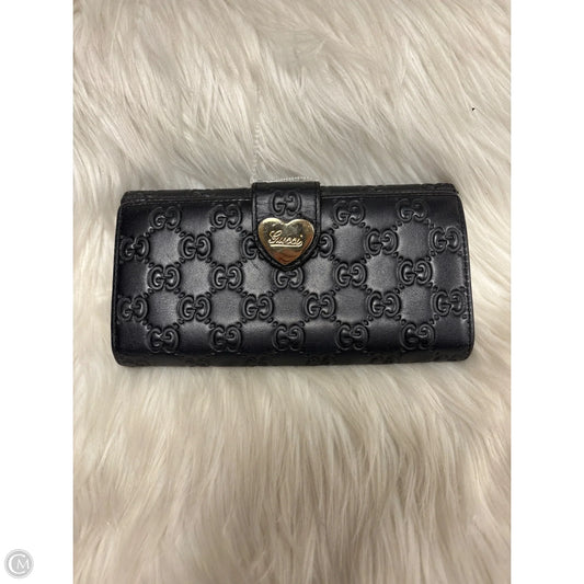 Wallet Luxury Designer By Gucci, Size: Medium