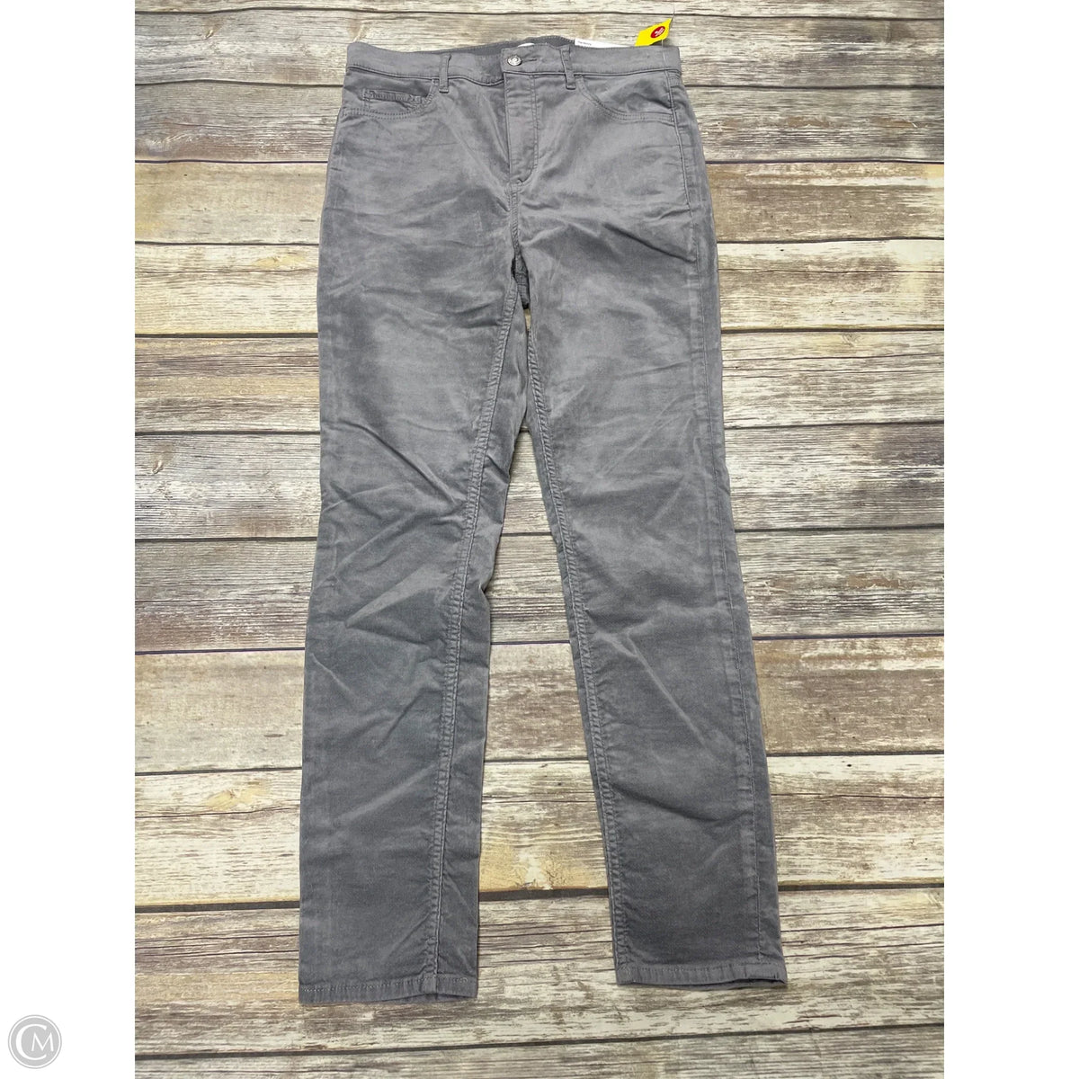 Pants Corduroy By Loft In Grey, Size: 8