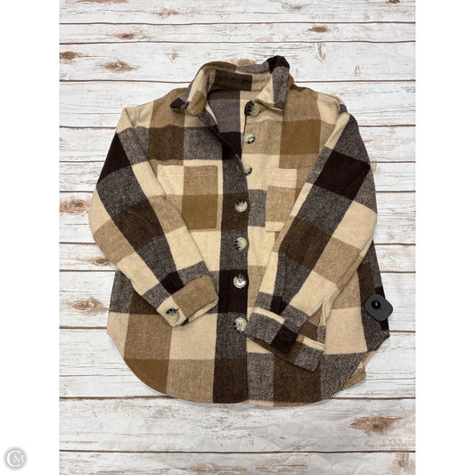 Jacket Shirt By Cmf In Multi-colored, Size: S