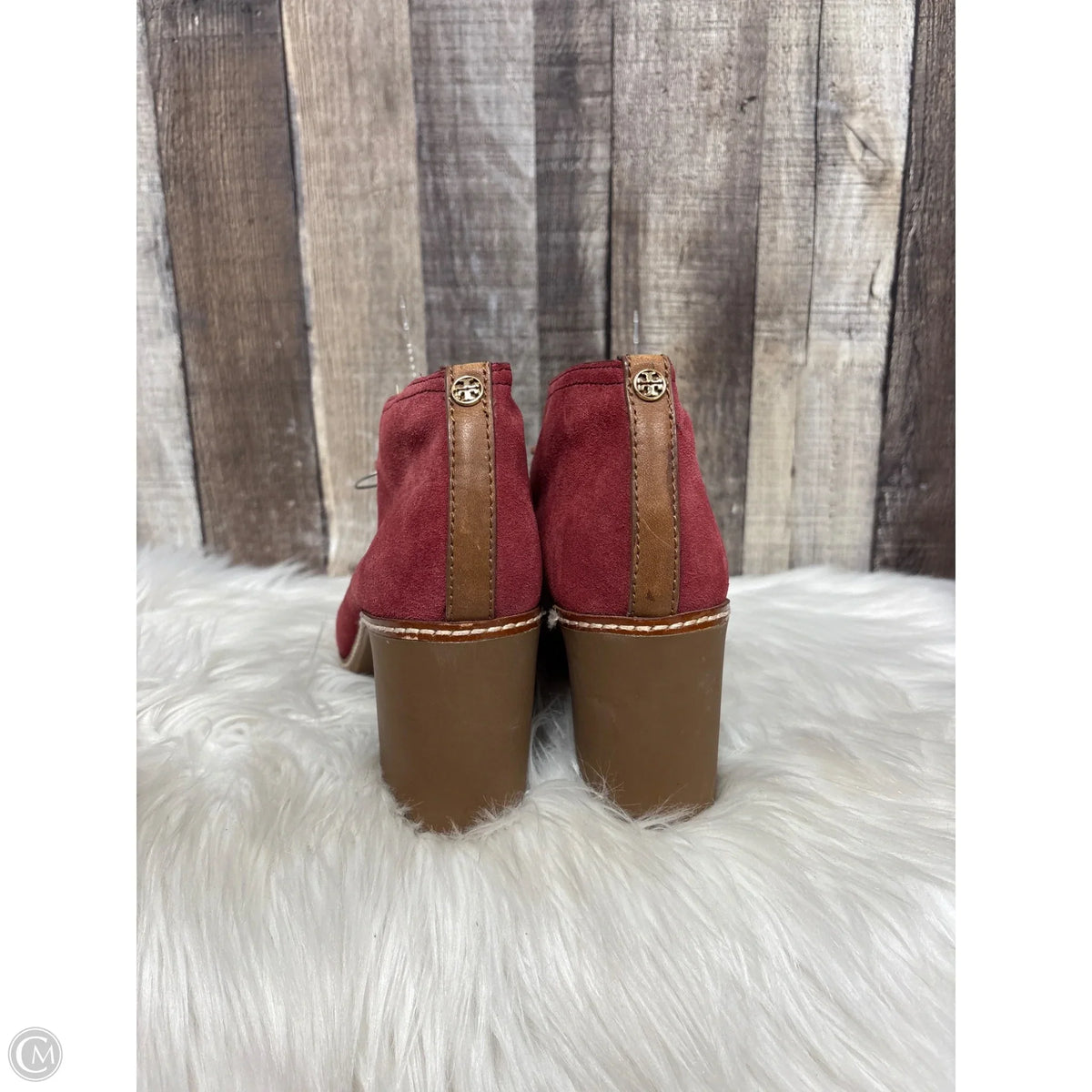 Boots Designer By Tory Burch In Red, Size: 9