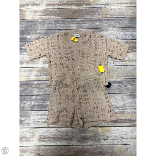 Shorts Set By Universal Thread In Tan, Size: Xs
