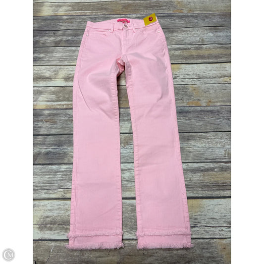 Jeans Designer By Lilly Pulitzer In Pink, Size: 0