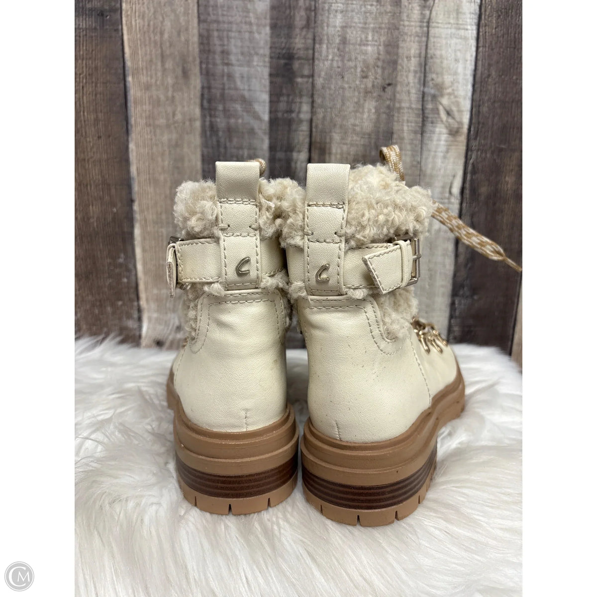 Boots Snow By Circus By Sam Edelman In Ivory, Size: 7.5