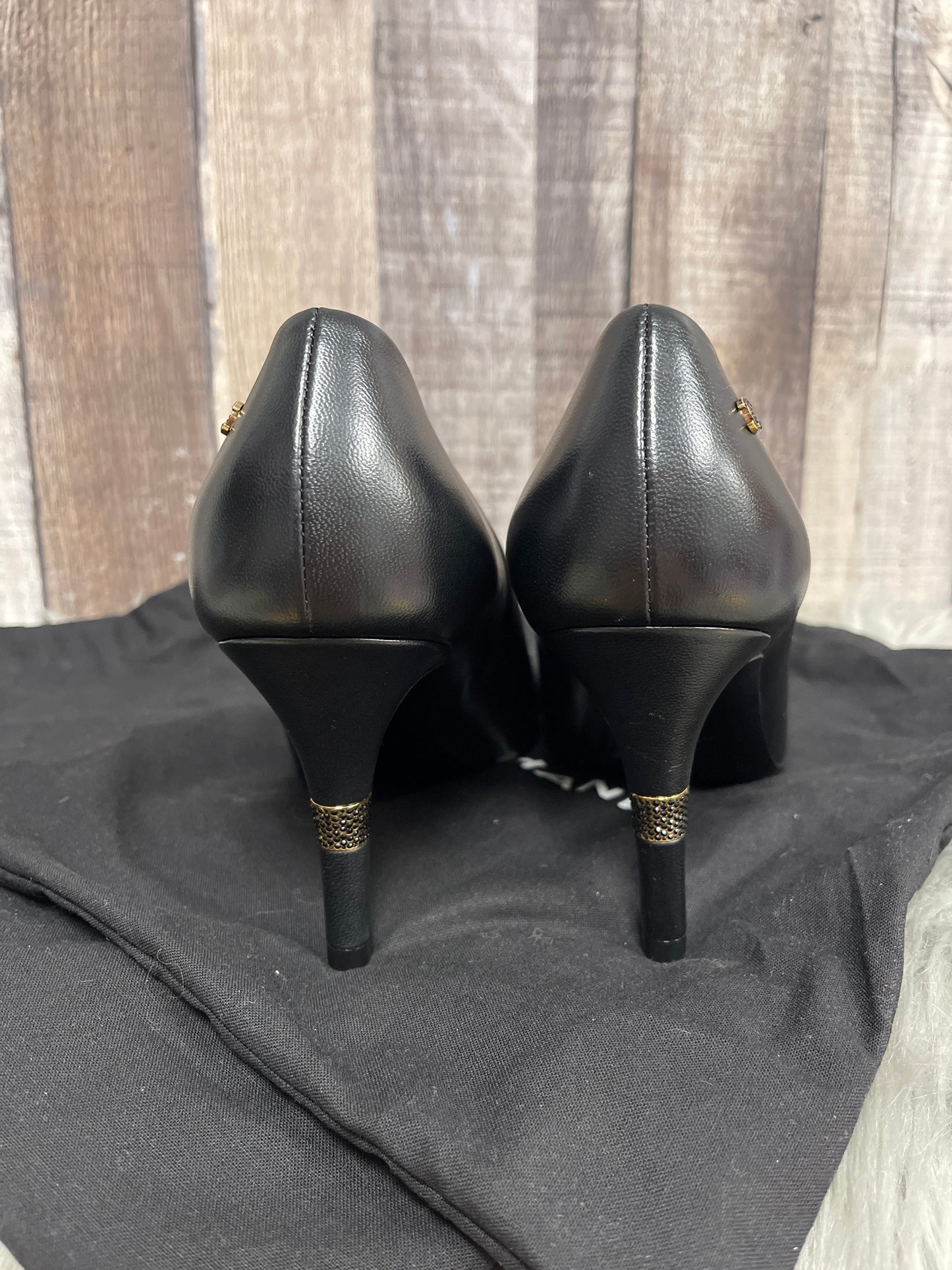 Black Shoes Luxury Designer Chanel, Size 8.5