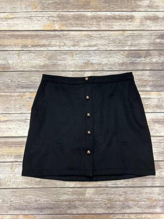 Black Skirt Mini & Short Loft, Size 14