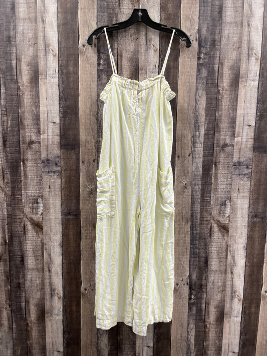White & Yellow Jumpsuit Cme, Size S