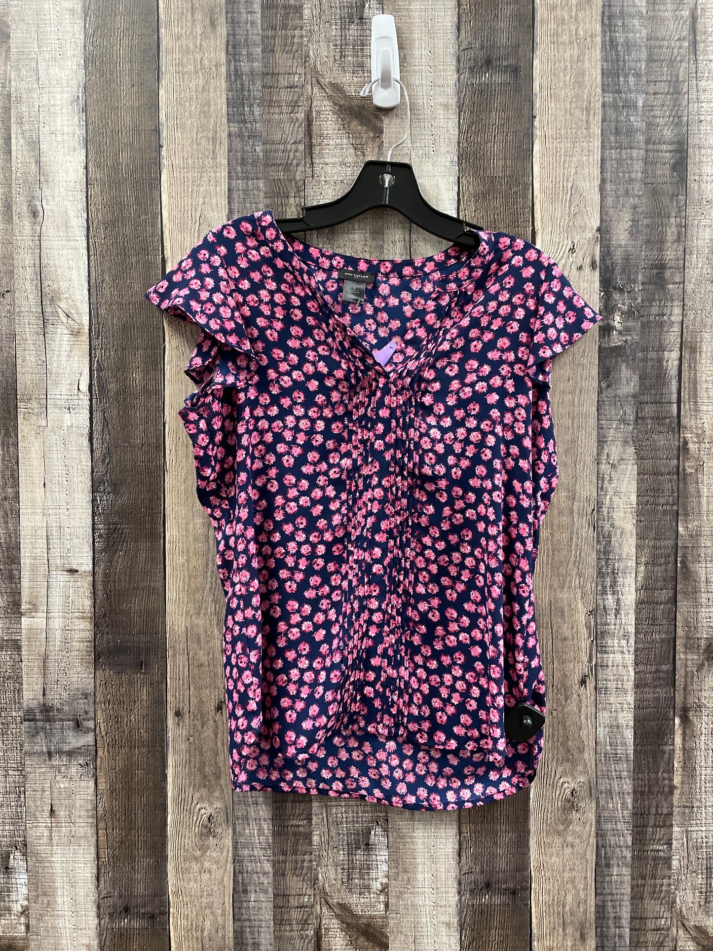 Floral Print Top Sleeveless Ann Taylor, Size S