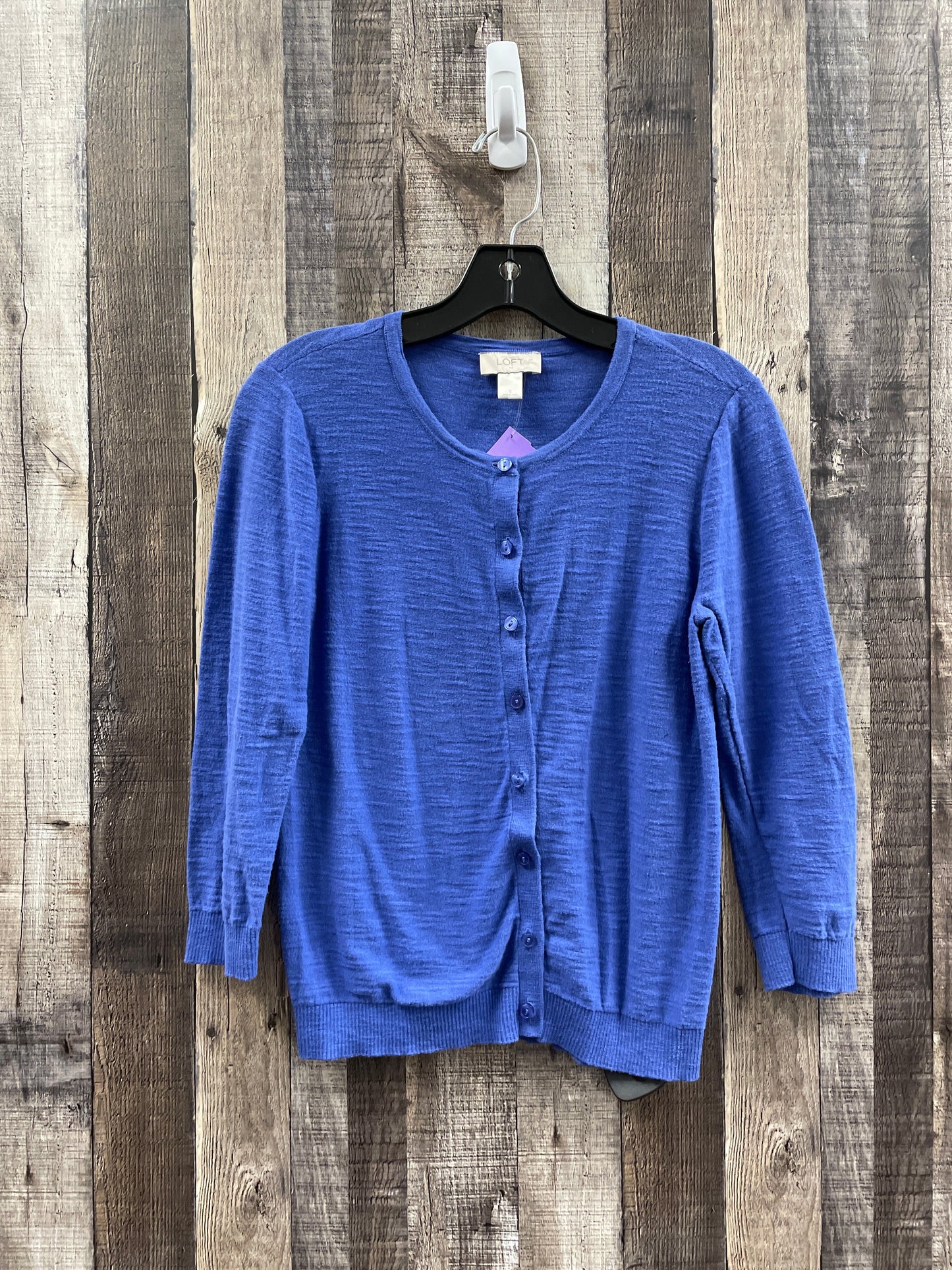 Blue Cardigan Loft, Size S