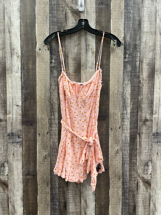 Pink Romper Free People, Size S