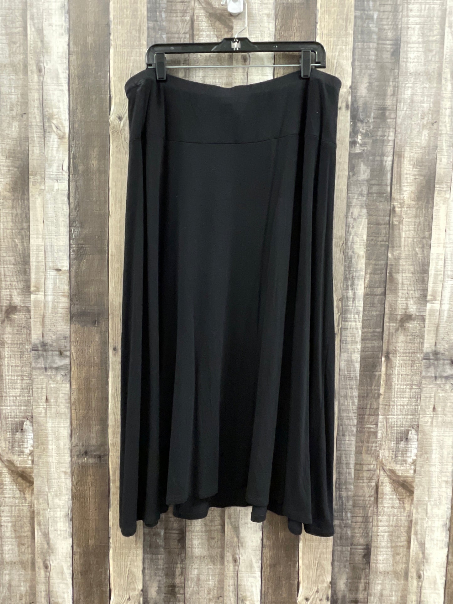 Black Skirt Maxi International Concepts, Size 2x