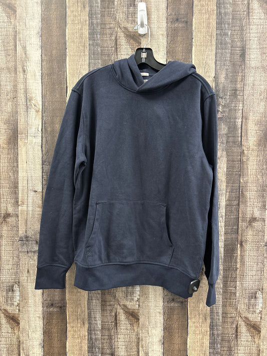 Sweatshirt Hoodie By Gap In Navy, Size: M