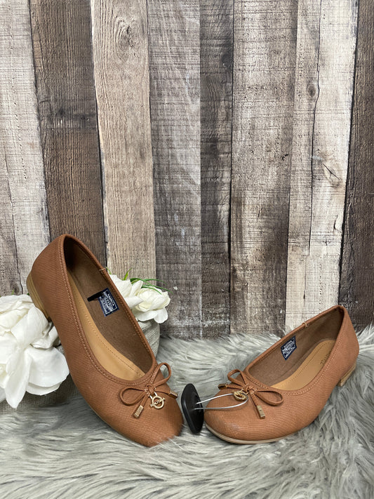 Brown Shoes Flats Nautica, Size 9