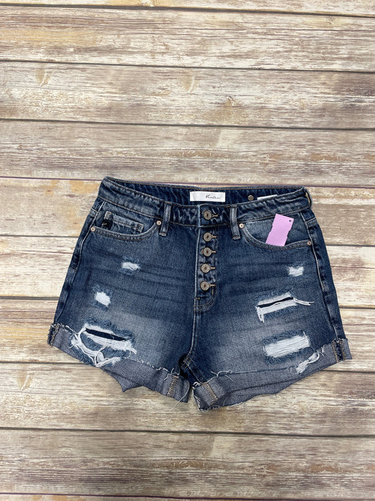 Blue Denim Shorts Kancan, Size 4