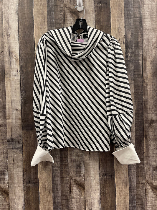 Striped Pattern Top Long Sleeve Akira, Size S