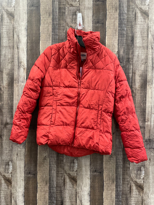 Coat Puffer & Quilted By Old Navy In Red, Size: S