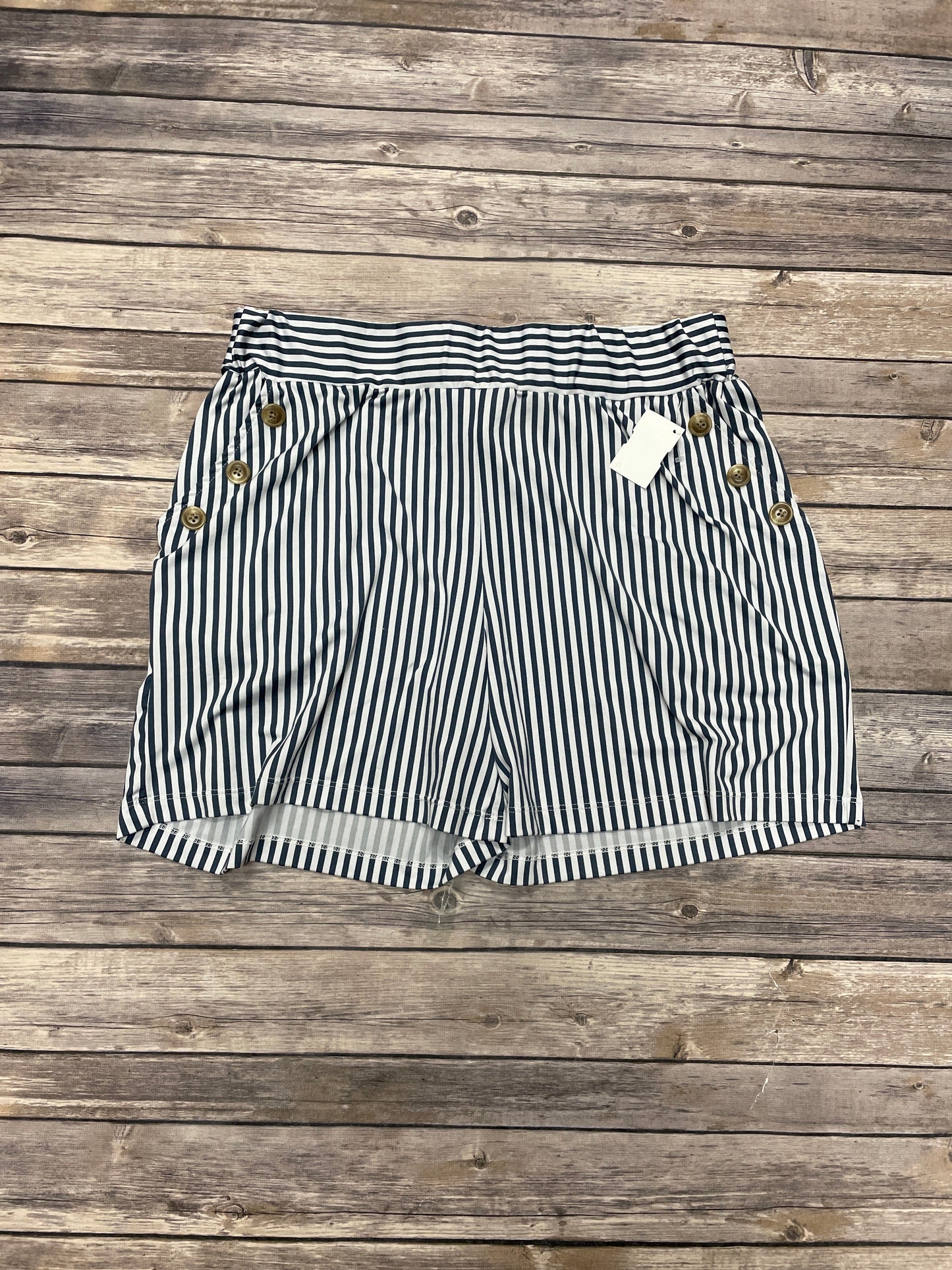 Striped Pattern Shorts Robert Louis, Size Xl