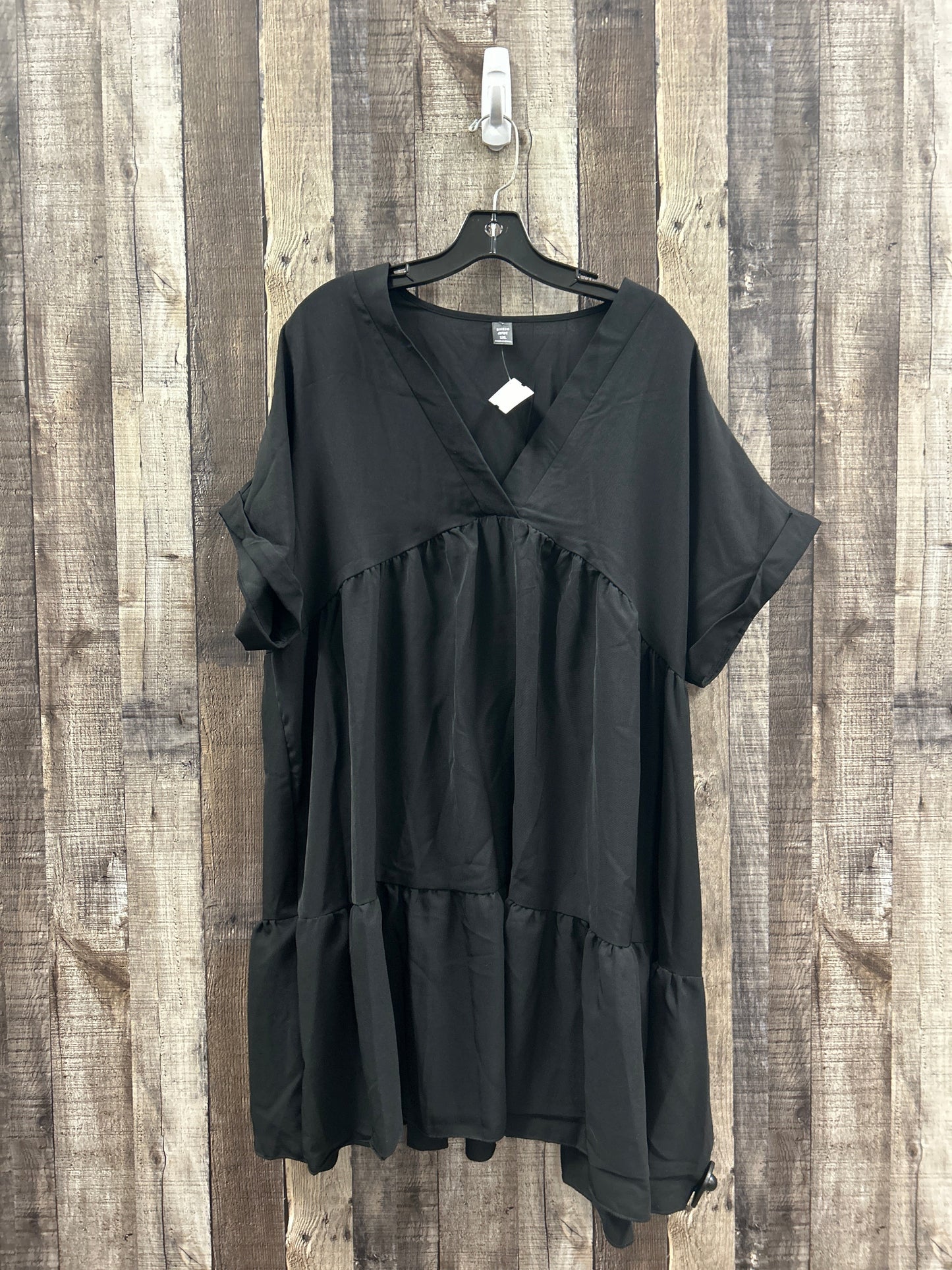 Dress Casual Short By Shein In Black, Size: 1x