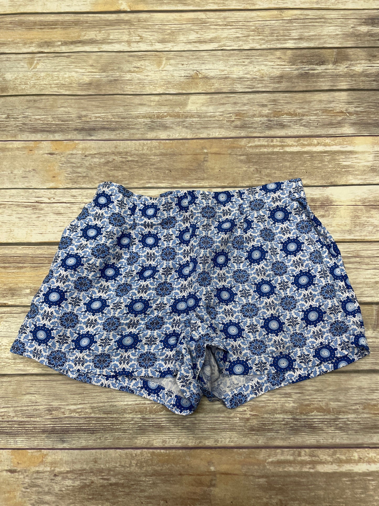 Blue & White Shorts Loft, Size M