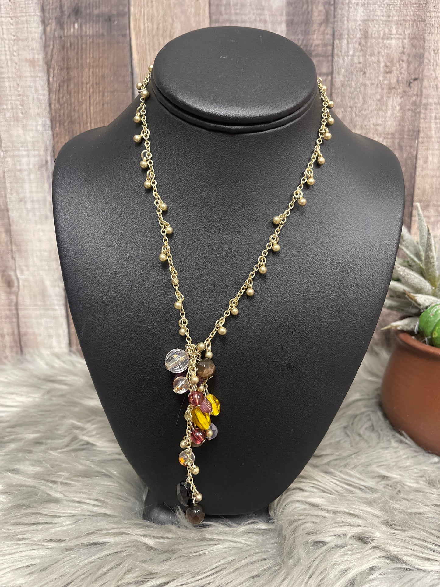 Necklace Lariat & Y-drop By Cmf