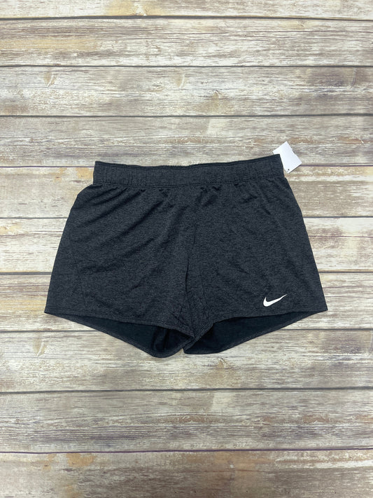 Athletic Shorts By Nike In Grey, Size: M