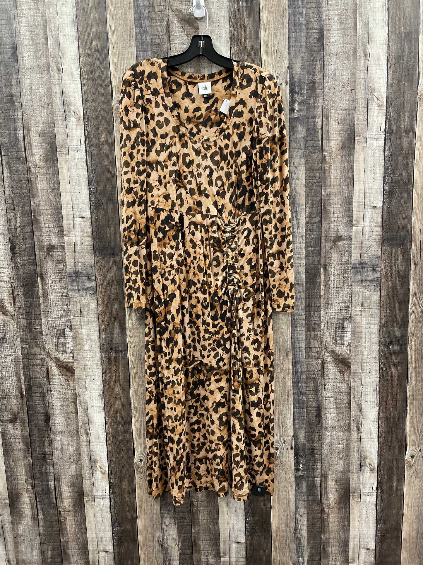 Dress Casual Maxi By Cabi In Animal Print, Size: S