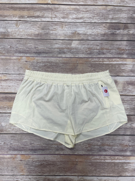 Athletic Shorts By Calia In Yellow, Size: Xxl